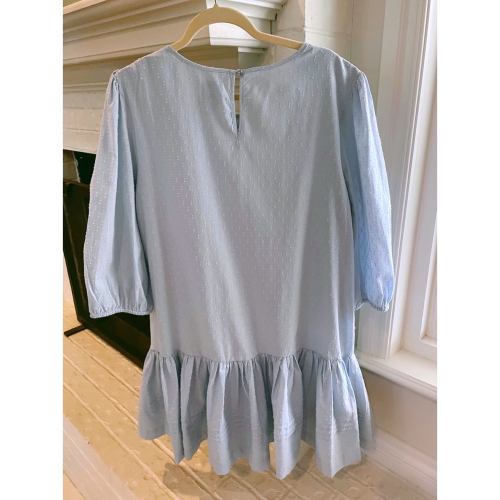 CeCe Clip Dot Ruffle Hem Dress - Picture 5 of 5
